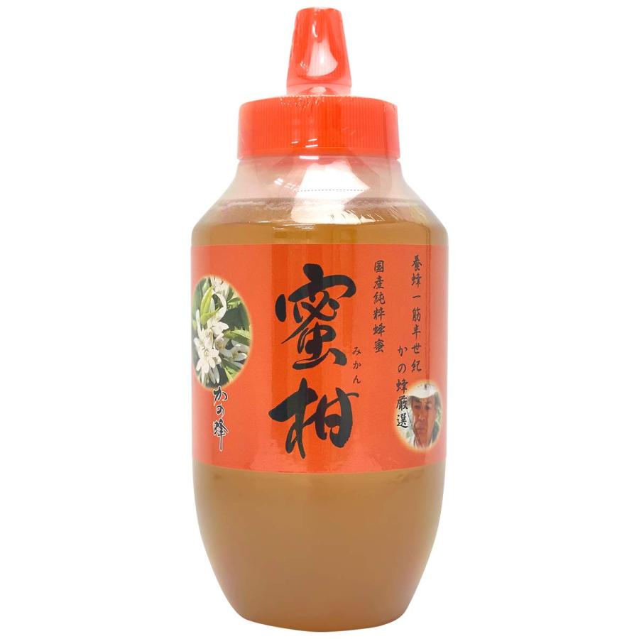 はちみつ 専門店【かの蜂】 国産 みかん 蜂蜜 1000g（1kg） 完熟 の