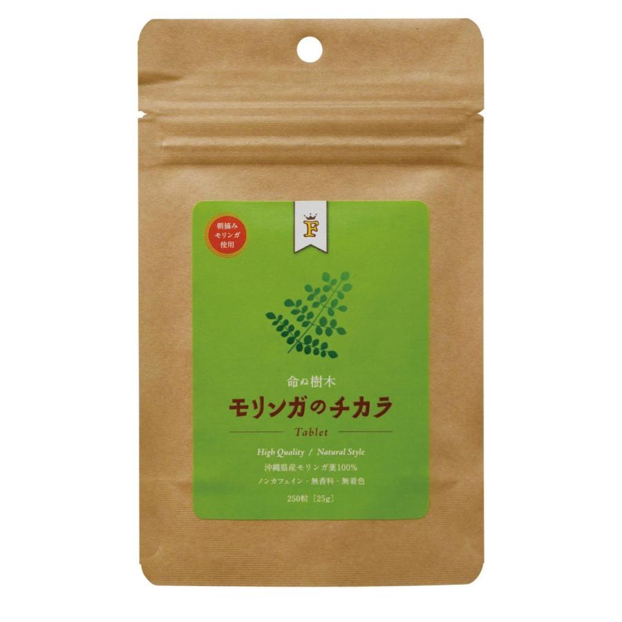 モリンガのチカラ タブレット 250粒（25g）×2袋 Free Our Soul 朝摘み