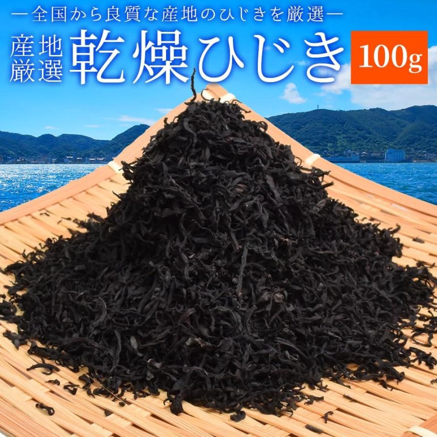 ひじき 100g 産地厳選 三重県伊勢志摩産 九州産 乾燥 芽ヒジキ