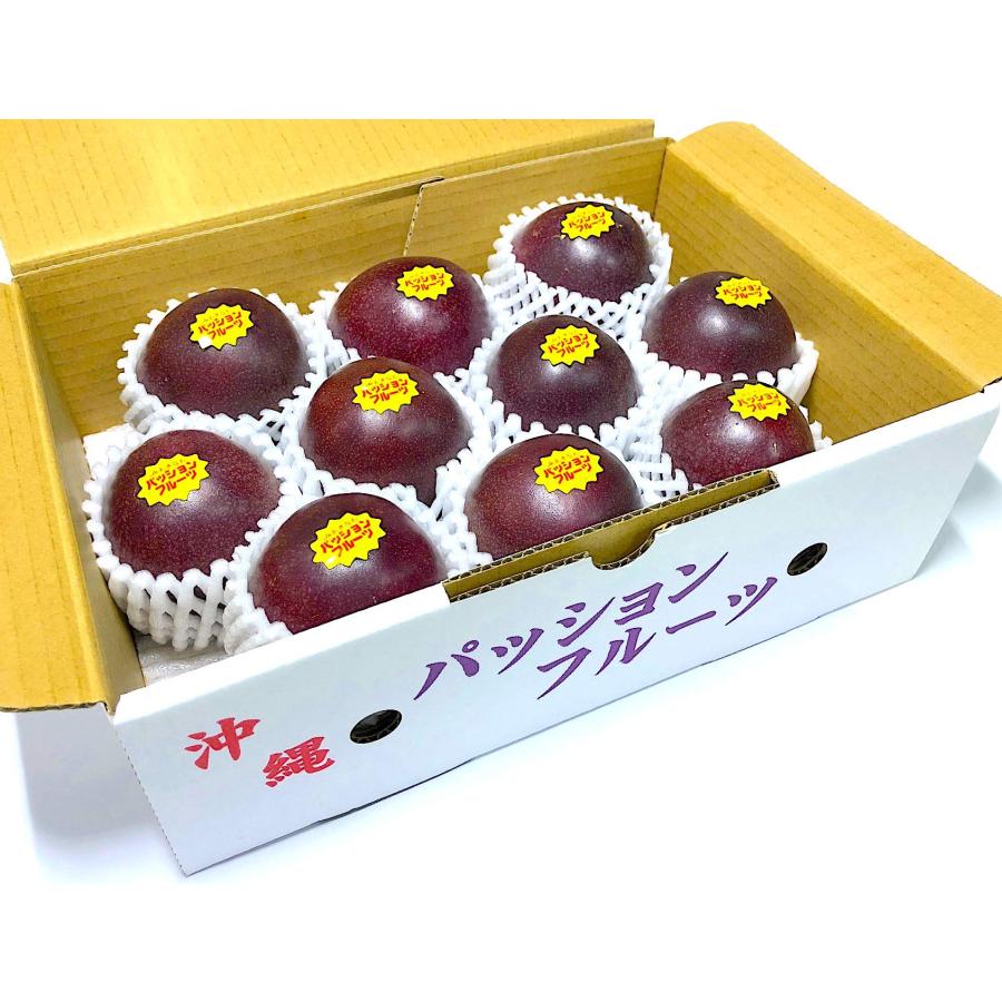 沖縄県産パッションフルーツ1箱（秀品約1kg,8〜12玉） : eight cat