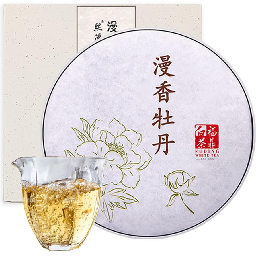 煕渓 白牡丹 白茶 2018年原料 無農薬 白牡丹茶300g 福鼎白茶 ホワイト