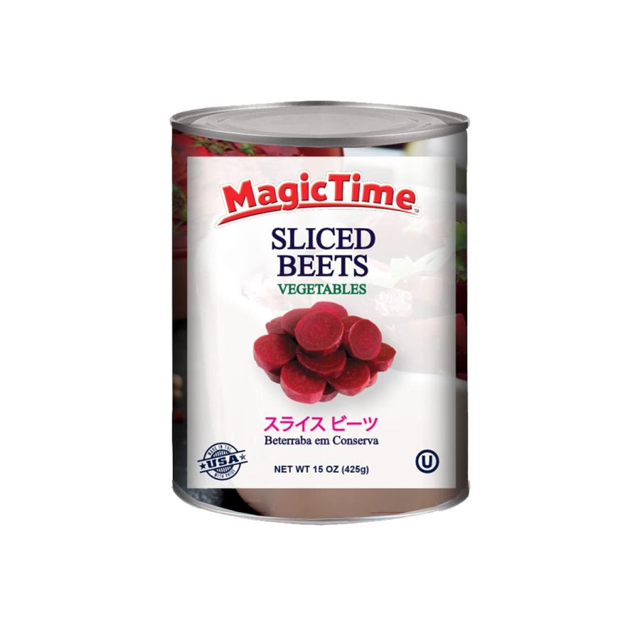 マジックタイム ビーツ 缶詰 4缶セット スライス : eight cat - 通販