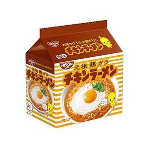 日清食品】チキンラーメン 425g(85g×5) 5袋入 (6パック×3箱)セット