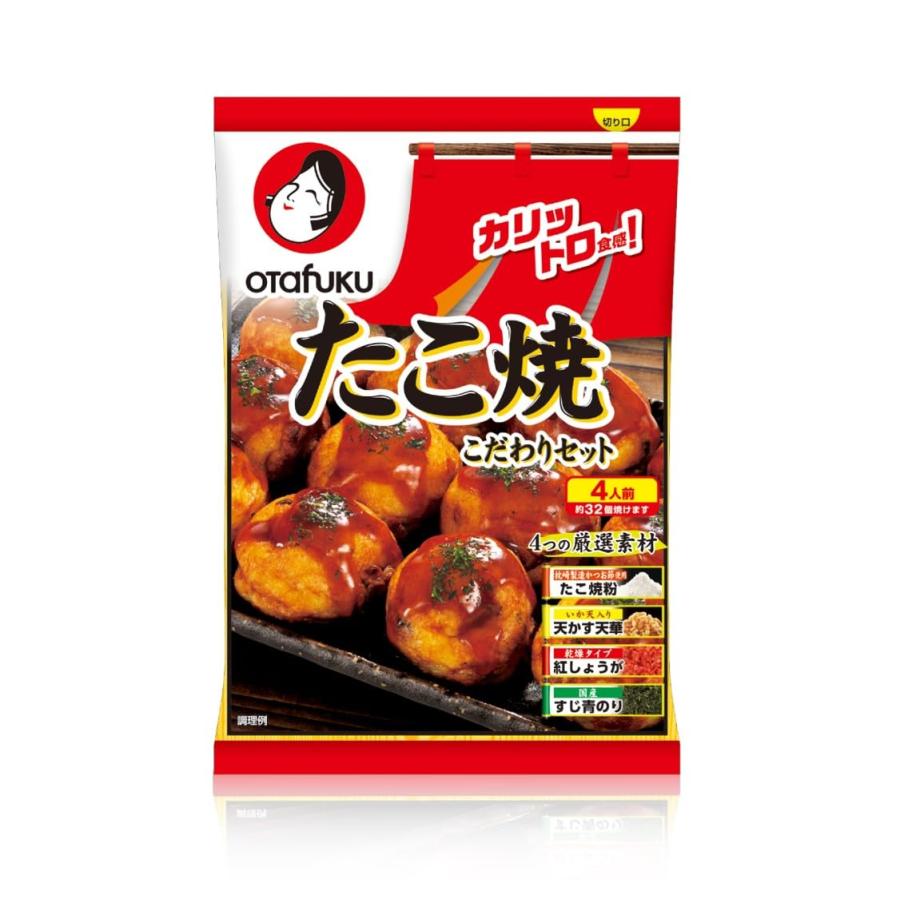 オタフクソース たこ焼こだわりセット 4人前*4袋