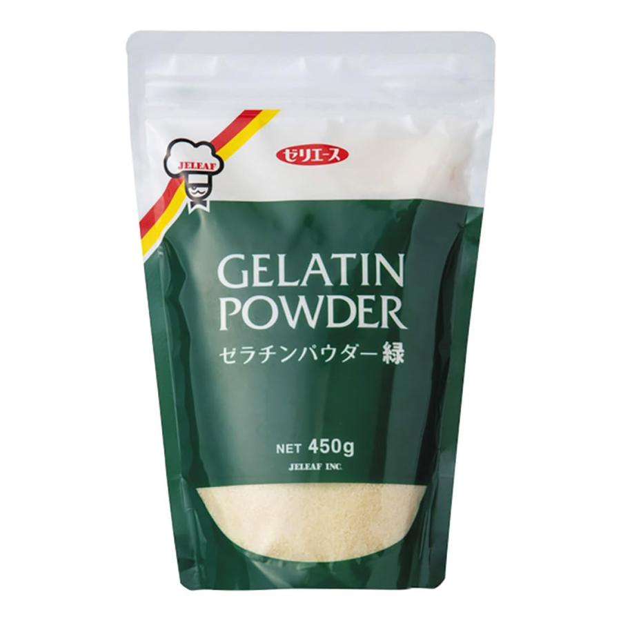ゼラチンパウダー 450g 20袋セット(9キロ) ゼリエース ゼラチンパウダー緑 450g : eight cat - 通販 - Yahoo