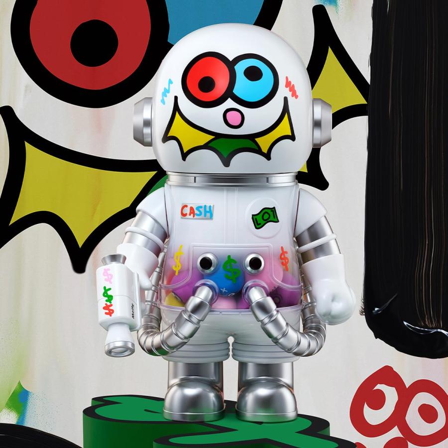POP MART SPACE CADETS フィギュア 限定400体 POP MART MEGA SPACE MOLLY 400% JON BURGERMAN CADETS シリーズ