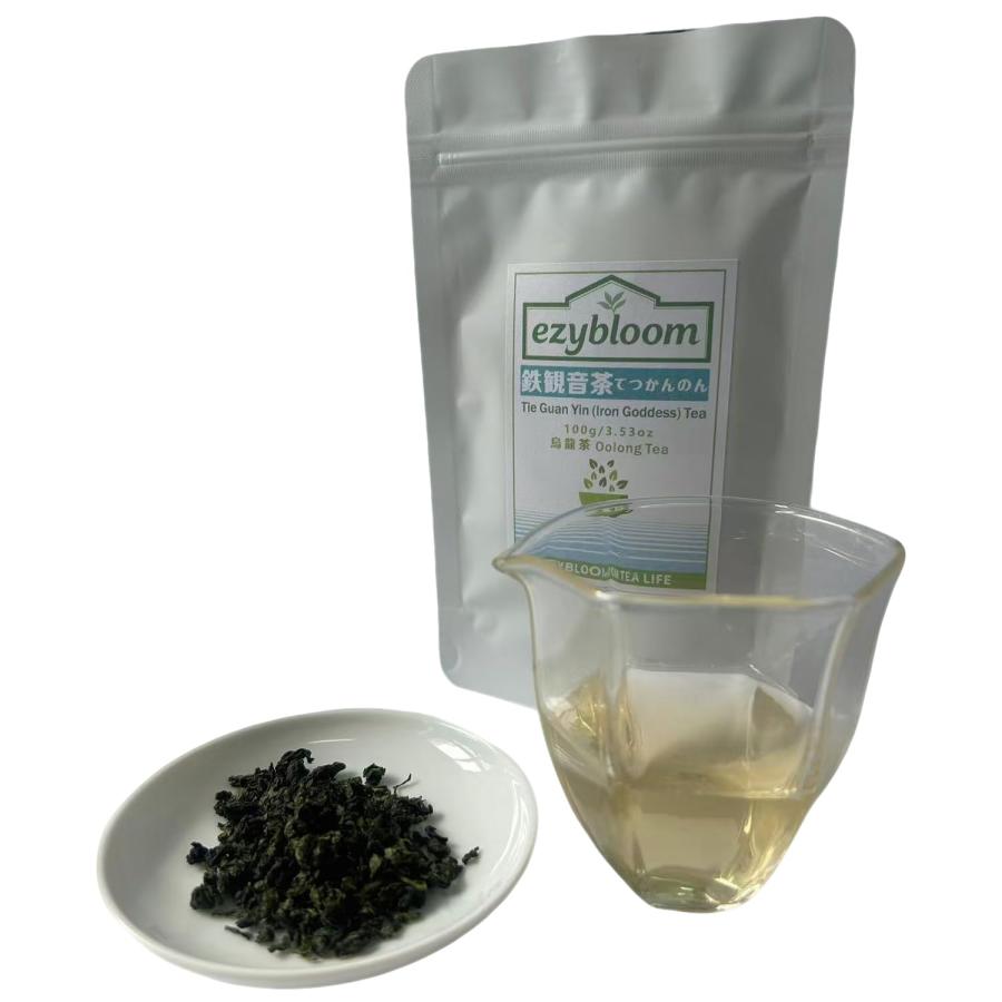 Ezybloom 鉄観音（てっかんのん、またはてつかんのん） 烏龍茶 青茶