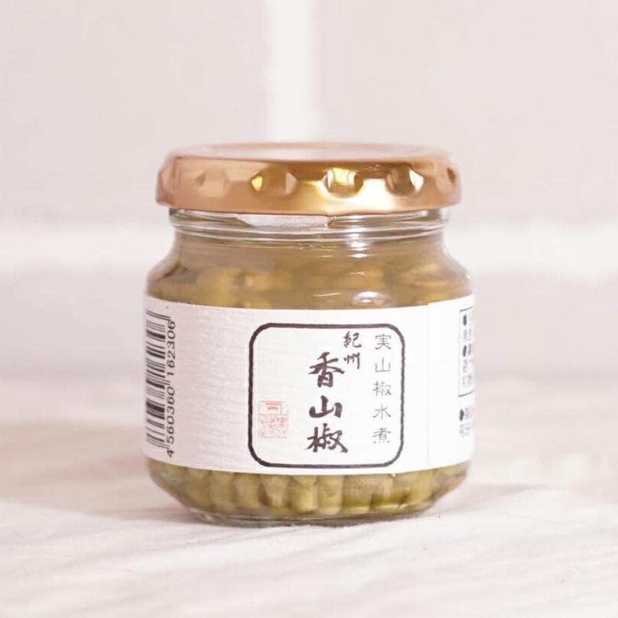山本勝之助商店 実山椒 水煮 内容総量100g(固形量45g) 紀州 香山椒