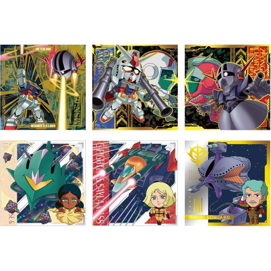 【美品】機動戦士ガンダム ウエハース シール まとめ売り にふぉるめーしょん 機動戦士ガンダム シールウエハースvol.6 〜決別