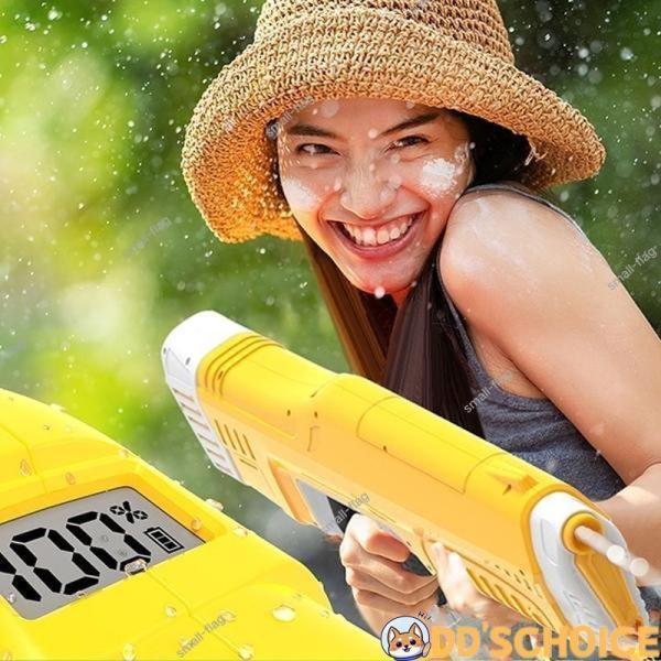 電動ウォーターガン 水鉄砲 電動 スプラトゥーン 電動水鉄砲 夏 水鉄砲 超強力飛跟離 強力 【スパイラ】 大人 女の子