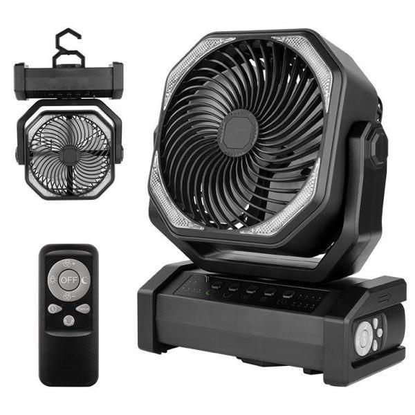 業務用扇風機　充電式　アウトドアにも アウトドア 扇風機 コードレス 充電式 卓上 扇風機 吊り下げ