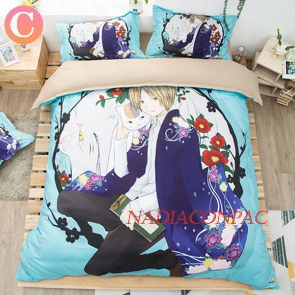 ニャンコ先生 夏目友人帳寝具 掛け布団カバー 3-4点セット ニャンコ先生 夏目友人帳寝具 掛け布団カバー 3-4点セット