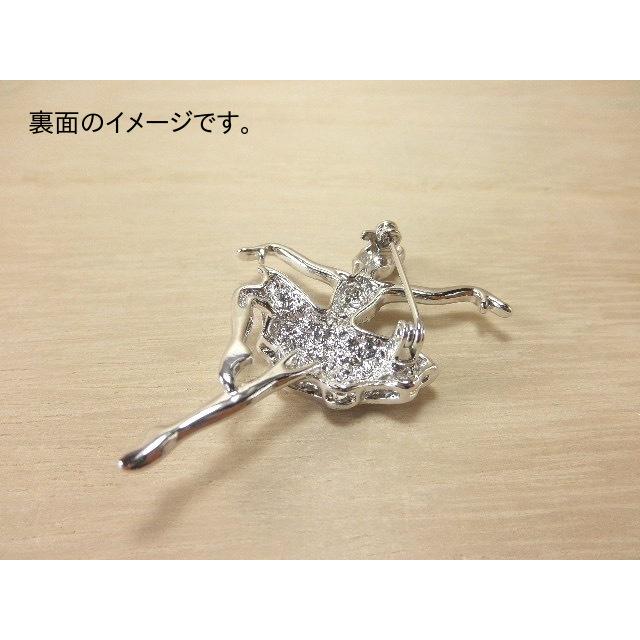 ブローチ バレリーナ バレエ フェッテ シルバー ゴールド ローズ ブローチ バレリーナ バレエ フェッテ シルバー ゴールド ローズ