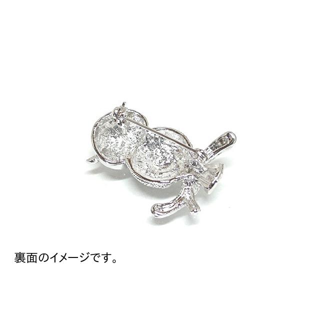 ともやす　作家ジュエリー　シルバーブローチ　フクロウブローチ　ピンブローチ ブローチ フクロウ 縁起物 ピンブローチ ラペルピン メンズ