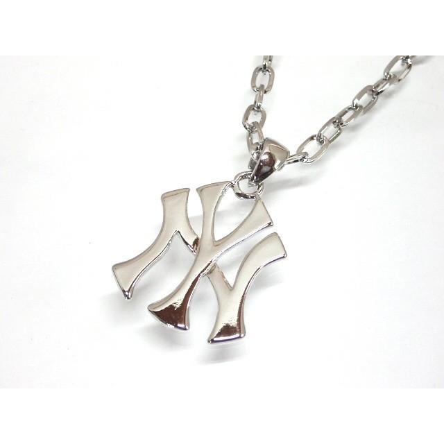 NY ヤンキース ネックレス テニスチェーン 90cm bboy hiphop NY ヤンキース ネックレス テニスチェーン 90cm bboy hiphop