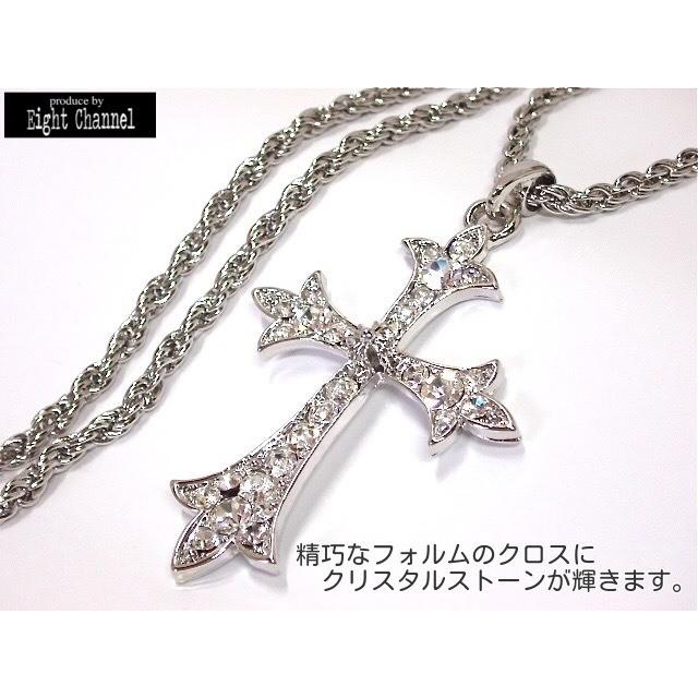 ネックレス クロス 十字架 フレア ゴールド シルバー Rock Hip Hop B系