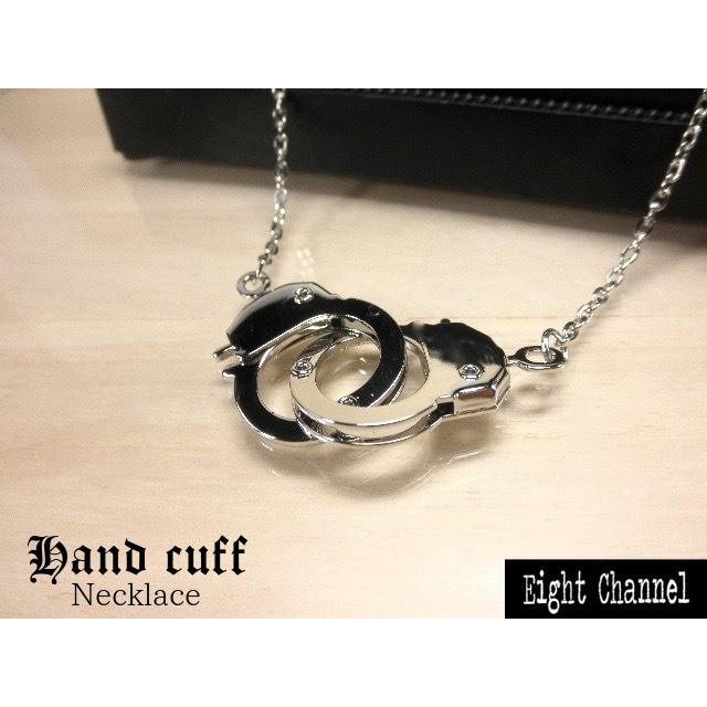 ネックレス 手錠 ハンドカフ シルバー ロック パンク バンギャ Rock