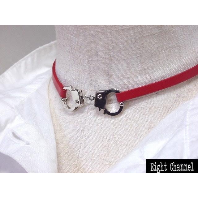 本革チョーカー 本革 シンプル レザーチョーカー ブラウン メンズ 【サイズオーダ