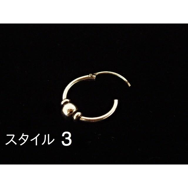 褌 シタバカマ　バンブーピアス GARNI - 【取り寄せ】【片耳用】 クロッケリー バンブーピアス L