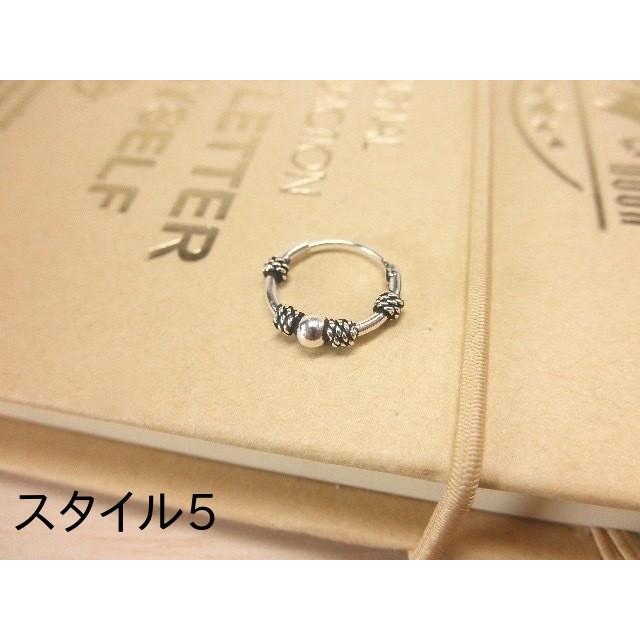 わ*し様 【最終値下げ】クレイジーピッグ　シルバー925 装飾フープピアス 片耳 ピアス フープ 輪っか メンズ レディース シルバー 片耳用