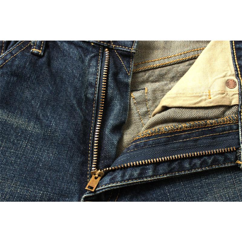 【専用】新品　Ｄ&Ｇ　ディーアンドジージュニア　デニムパンツ　80 ジーンズ EIGHT-G 日本製 ジーンズ メンズ 細め アメカジ ユーズド加工