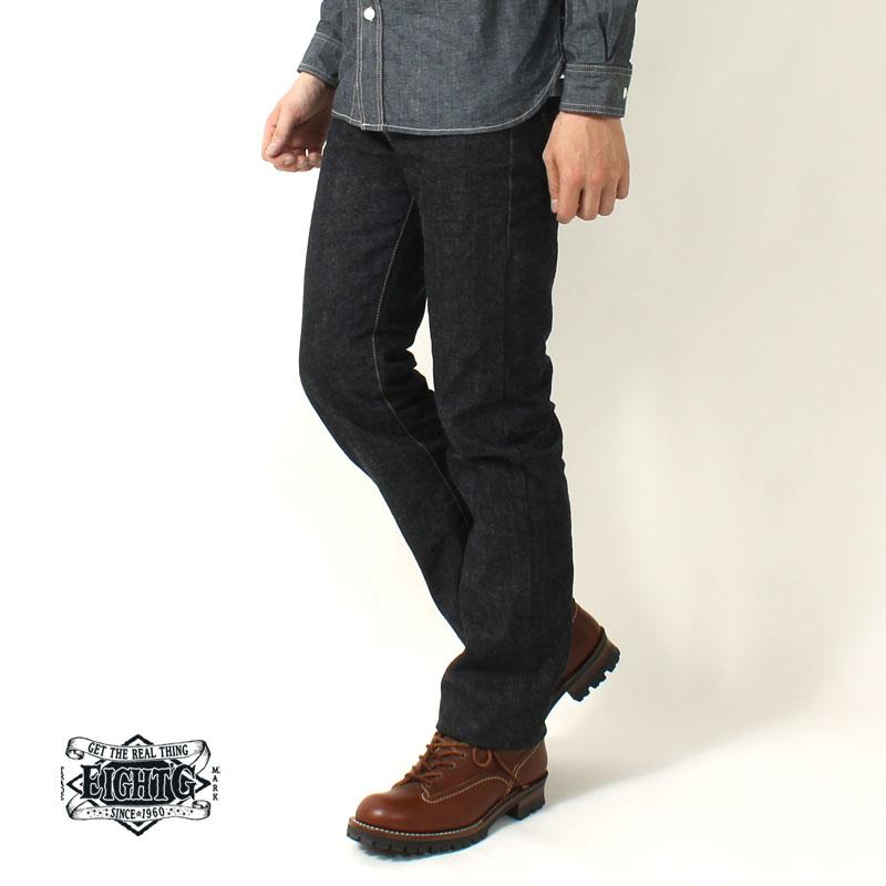 EIGHT-G（エイトジー） ジーンズ メンズ 日本製 細め タイトストレート