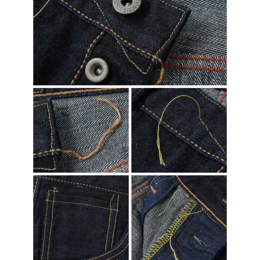 エイトジー ジーンズ メンズ 大戦モデル 2022秋冬 新作 カウボーイパンツ ジーパン デニム EIGHT-G 16oz DENIM 1943 MODEL WW2 COWBOY PANTS 403-43｜eightg｜10