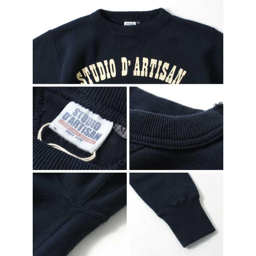 STUDIO D'ARTISAN ダルチザン スウェット 2022秋冬 新作 8083A STUDIO D'ARTISAN ダルチザン スウェット 2022秋冬 新作 8083A