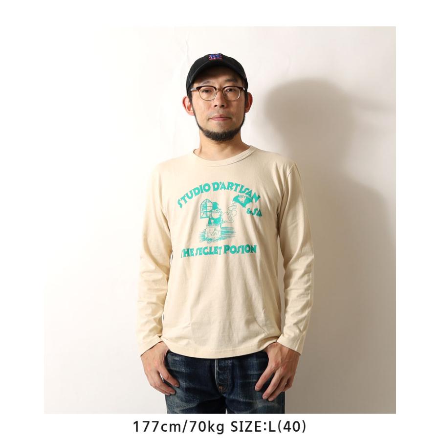 STUDIO D'ARTISAN ダルチザン ロンT 2025秋冬 新作 8195B