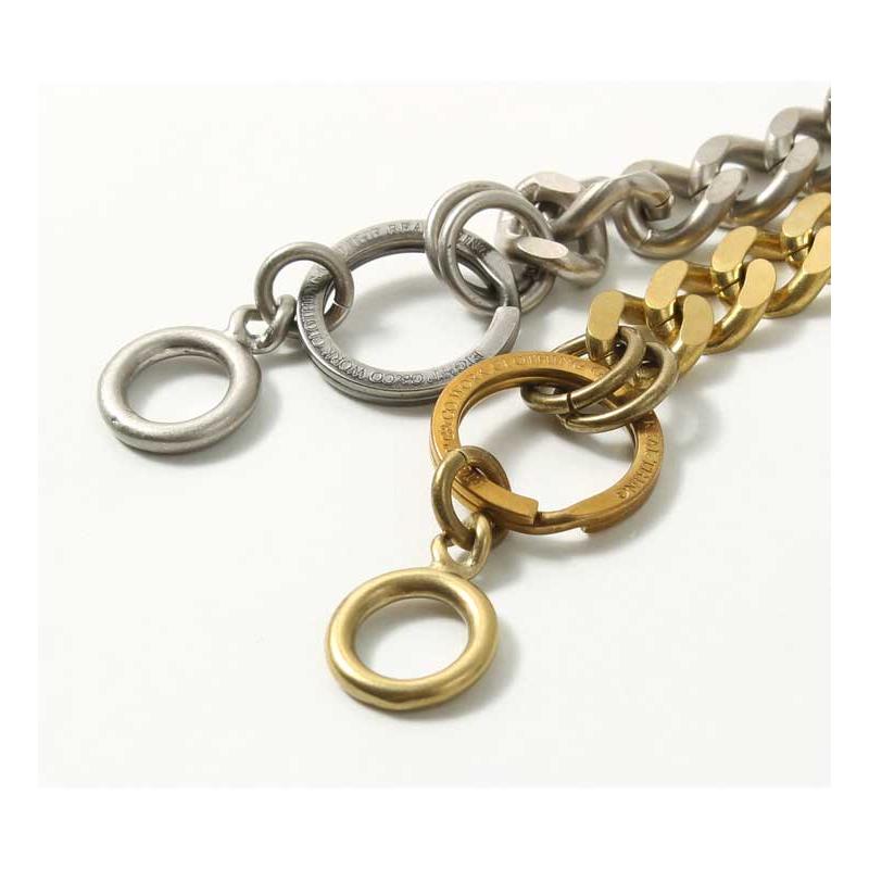 EIGHT-G（エイトジー） ブレスレット メンズ チェーン シンプル 喜平