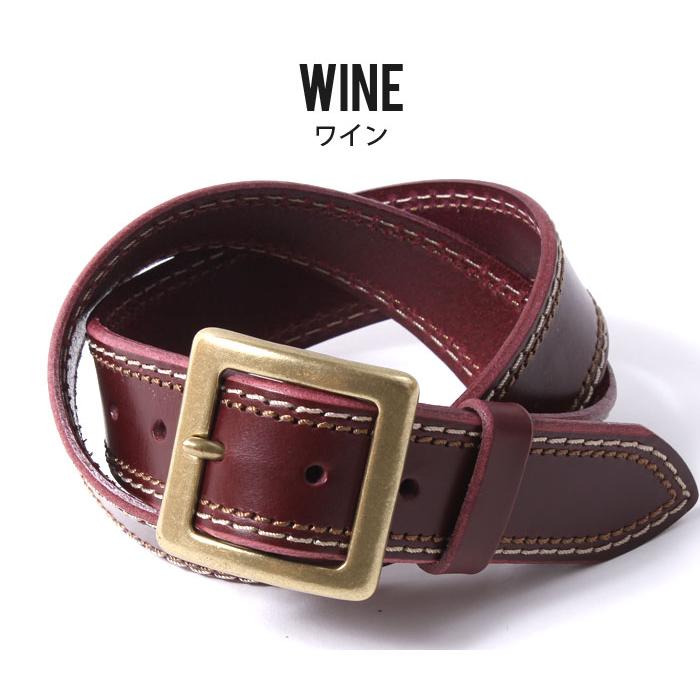 EIGHT-G（エイトジー） ベルト メンズ 本革 UKブライドル レザーベルト