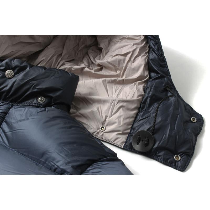 エイトジー ダウンジャケット メンズ ホワイトグース EIGHT-G NYLON DOWN JACKET 8JK-14 エイトジー アメリカ製 ナイロン ダウンパーカー アウターの画像