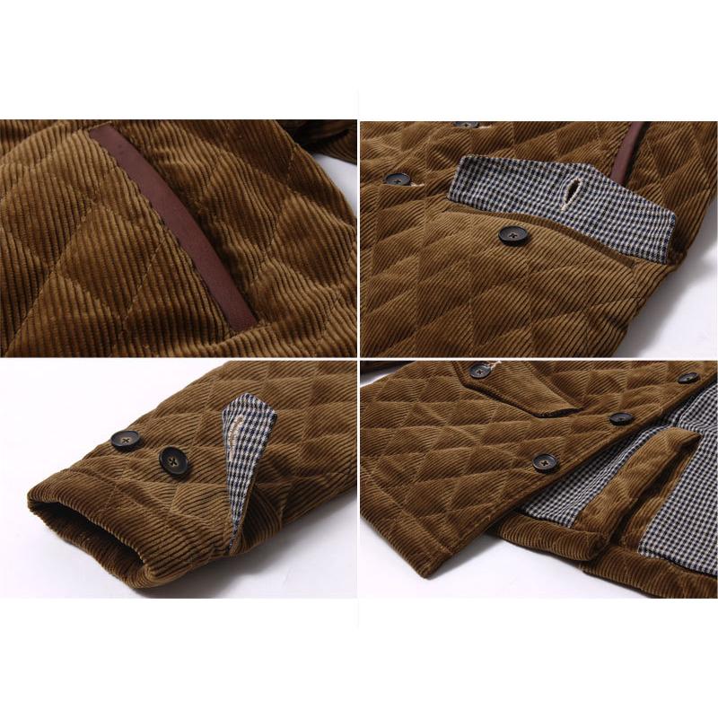 ジャケット・アウター lawgy curldoublebreastedbeltpointcoat EIGHT-G ランチコート ランチジャケット コーデュロイ