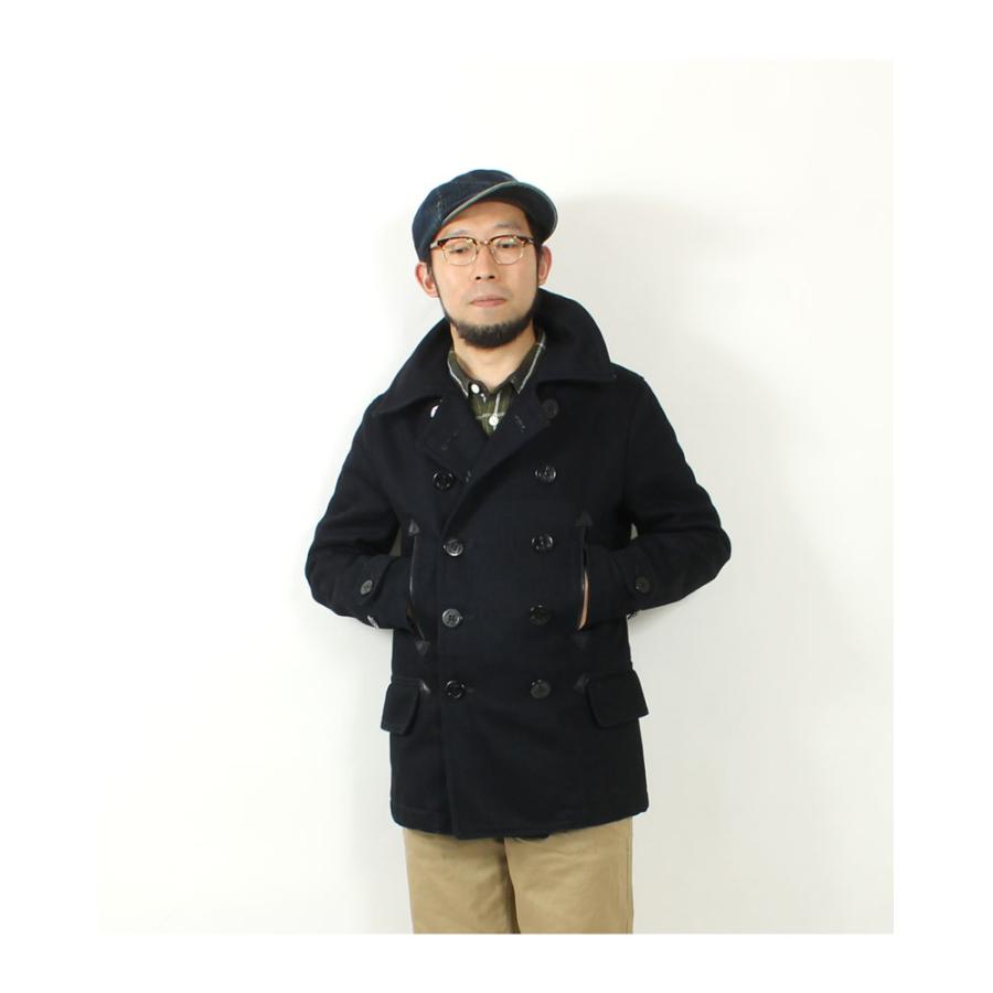 pコート forksy.】メルトンオーバーサイズセーラーPコート forksy.│MONO