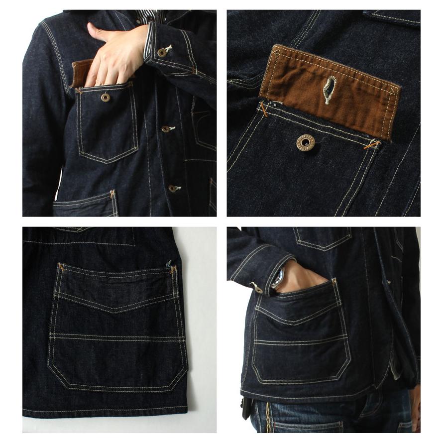 EIGHT-G（エイトジー） デニムジャケット カバーオール 2025秋冬 新作
