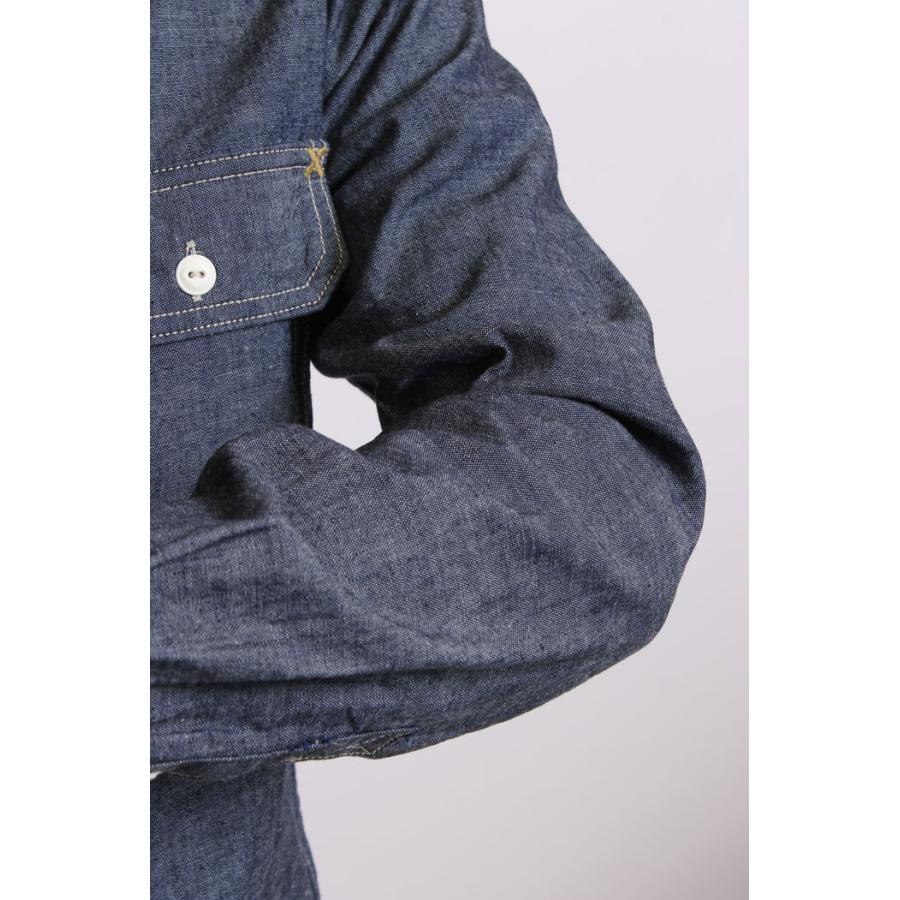 フ*ー様 LE Chambray SH EIGHT-G 長袖シャンブレーシャツ CHAMBRAY WORK SHIRT [8LS-02
