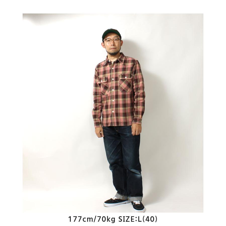 EIGHT-G（エイトジー） ネルシャツ 2023秋冬 新作 メンズ 日本製