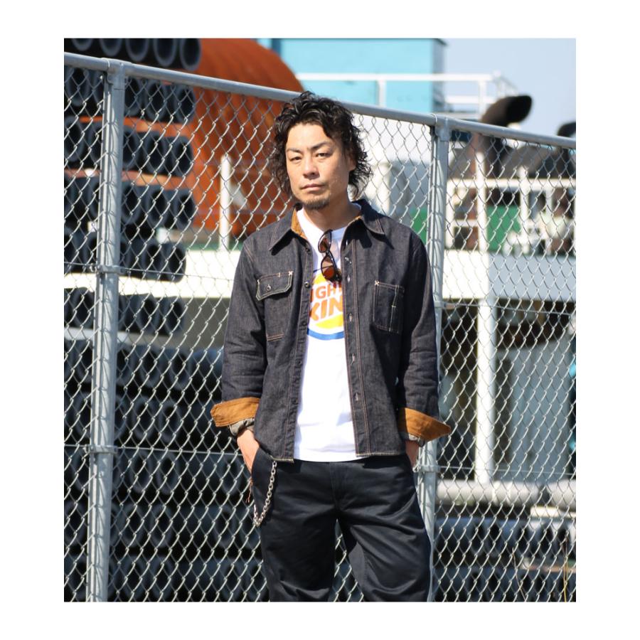 EIGHT-G エイトジー ワークシャツ デニムシャツ 2024秋冬 新作