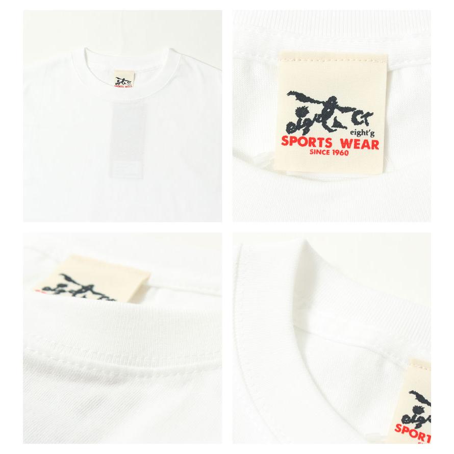 EIGHT-G（エイトジー） ロンT プリント 2026秋冬 再入荷 ロゴ Tシャツ