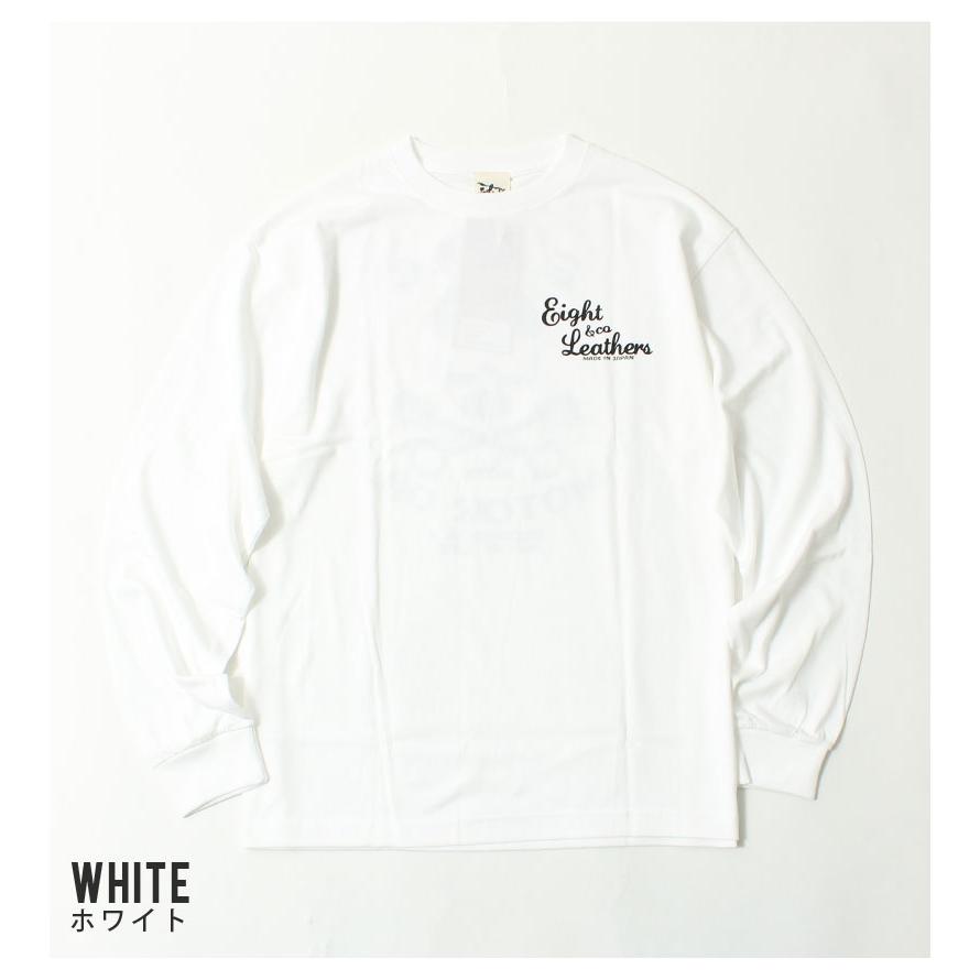 EIGHT-G（エイトジー） ロンT プリント 2025秋冬 再入荷 ロゴ Tシャツ