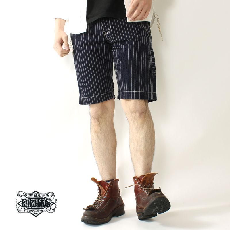 EIGHT-G ウォバッシュ 8SP-03 ショートパンツ EIGHT-G エイトジー ショートパンツ メンズ ウォバッシュ