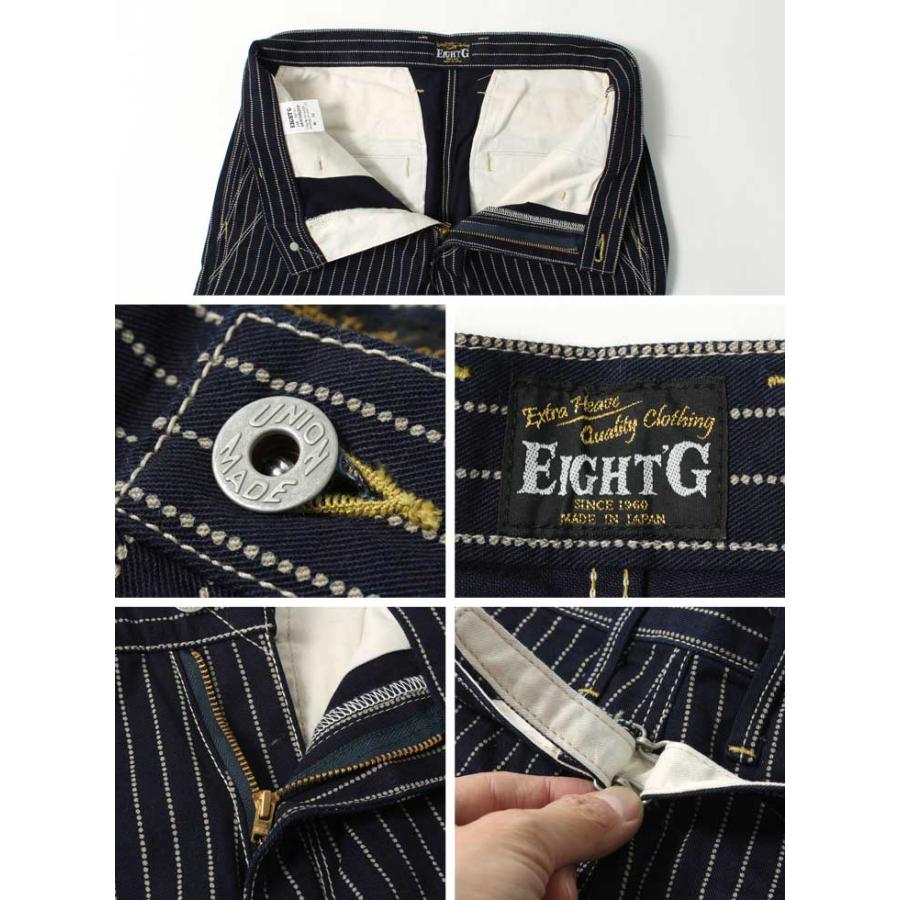 EIGHT-G エイトジー ショートパンツ メンズ ウォバッシュ