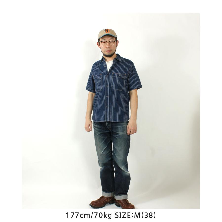 EIGHT-G（エイトジー） ワークシャツ 半袖 メンズ 2026春夏 再入荷