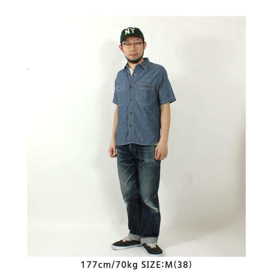 00s NEIGHBORHOOD 半袖 シャンブレーシャツ XL EIGHT-G（エイトジー） シャンブレーシャツ 半袖 メンズ 2026春夏 再