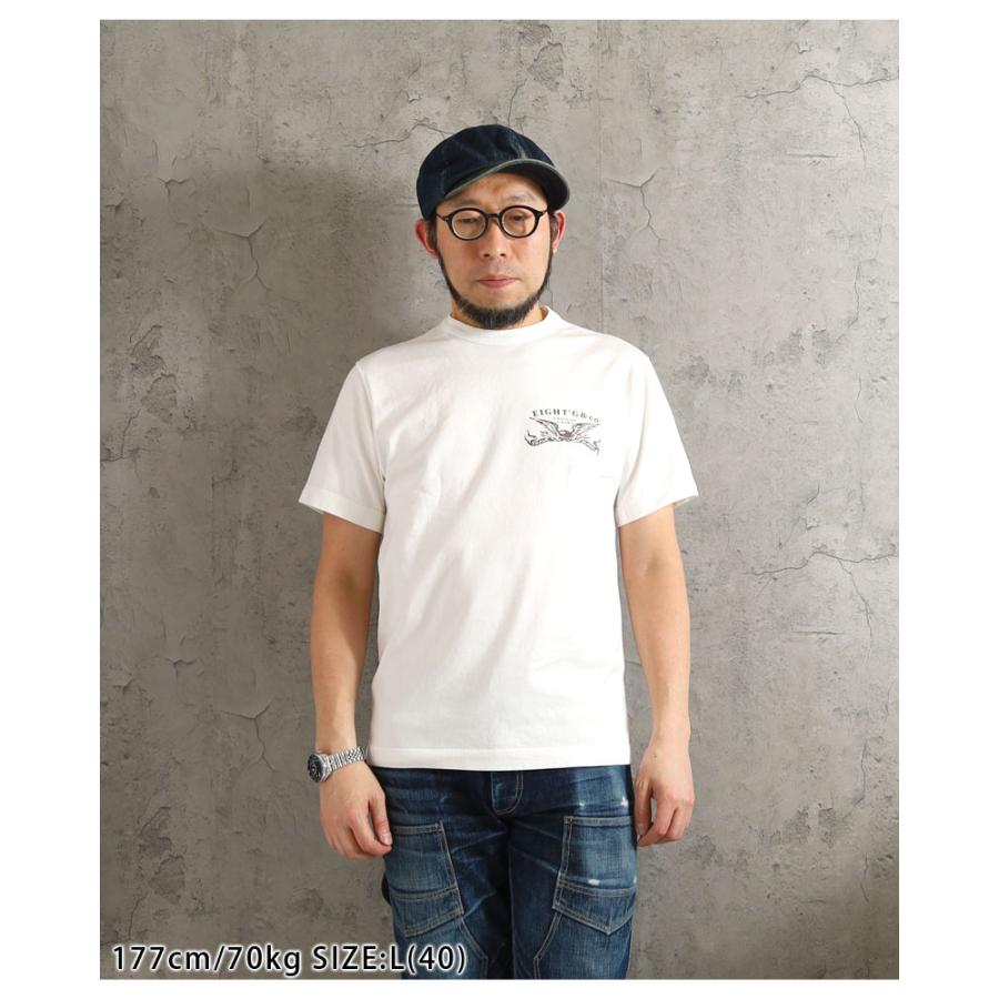 EIGHT-G（エイトジー） Tシャツ 2026春夏 新作 メンズ 日本製 半袖