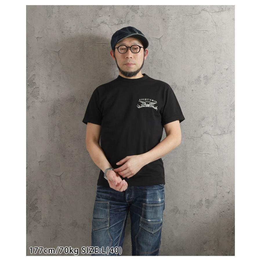 EIGHT-G（エイトジー） Tシャツ 2026春夏 新作 メンズ 日本製 半袖