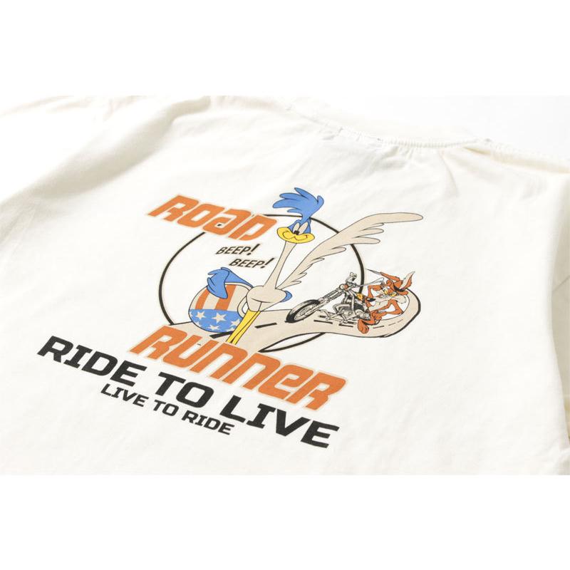 CRAGAR グラス と　ロードランナーシャツ EIGHT-G エイトジー Tシャツ 2022春夏 新作 ルーニーテューンズ