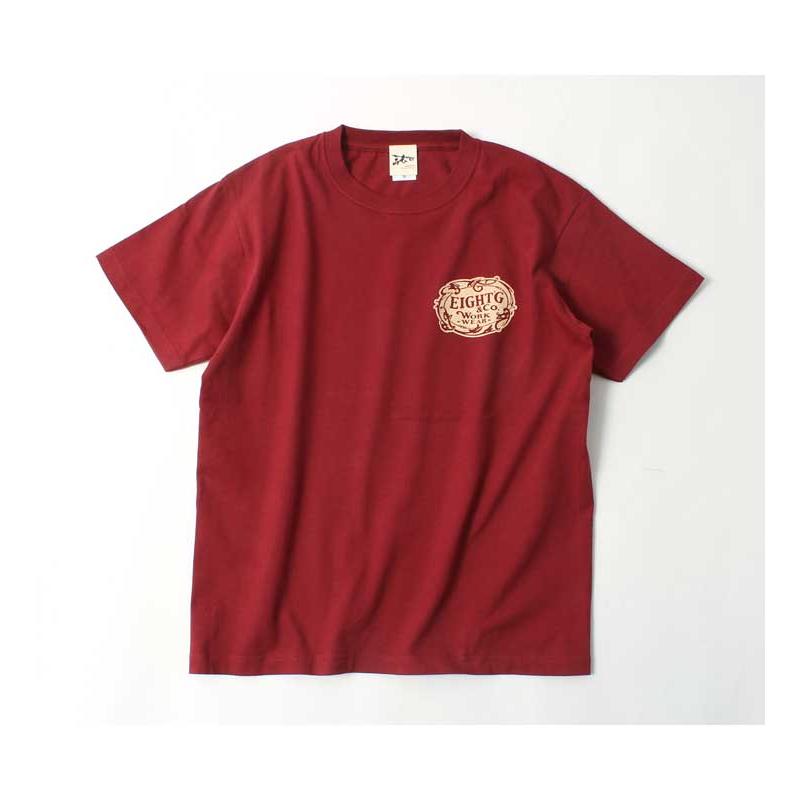 EIGHT-G エイトジー Tシャツ 2023春夏 新作 メンズ アメカジ