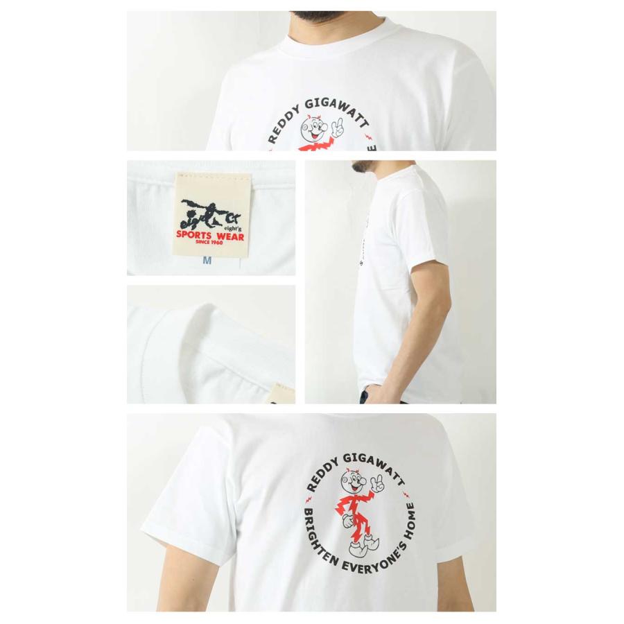 EIGHT-G（エイトジー） Tシャツ プリント 2025春夏 新作 ロゴ 半袖 綿