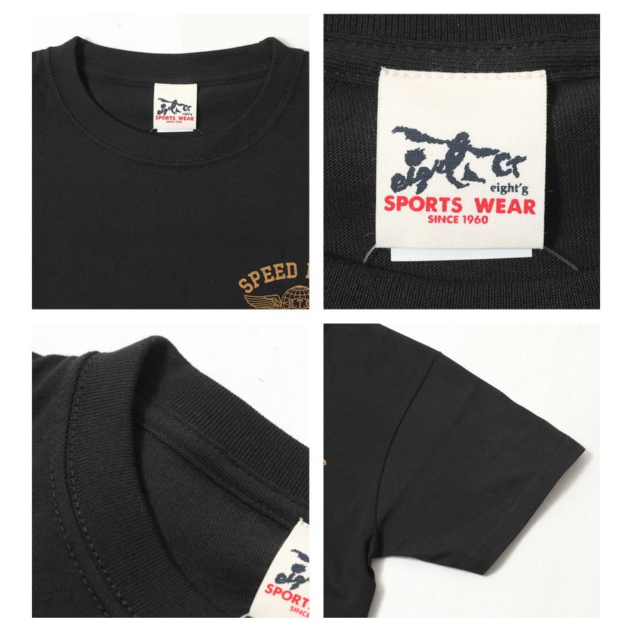 EIGHT-G（エイトジー） Tシャツ 2026春夏 新作 メンズ 半袖 アメカジ